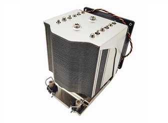 LGA4189용 알루미늄 타워 핀 동판 4U CPU 쿨러