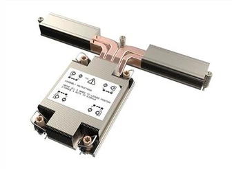 LGA4189용 히트 파이프가 있는 알루미늄 지퍼 핀 동판 EAVC 서버 CPU 방열판