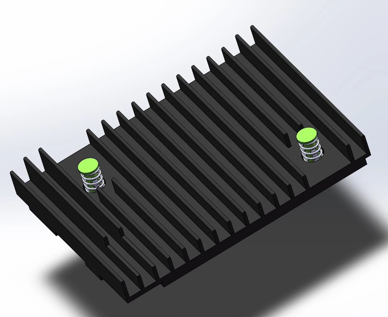 PCB Board Card extrusion heatsink-1