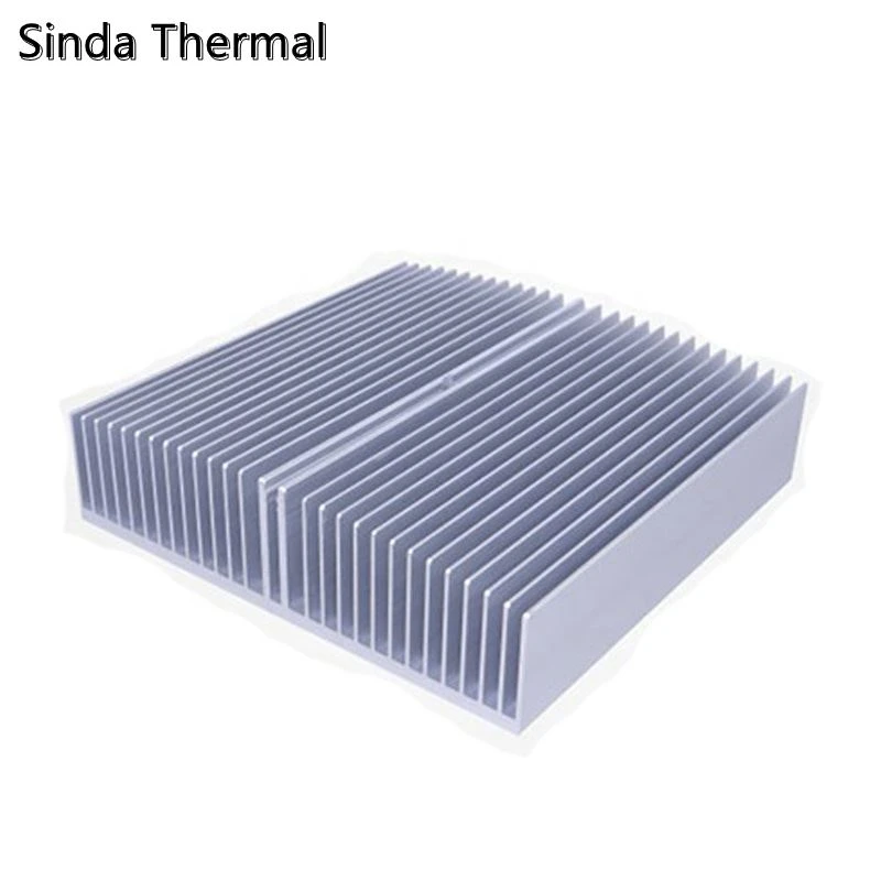 anodized extruded aluminum heatsink