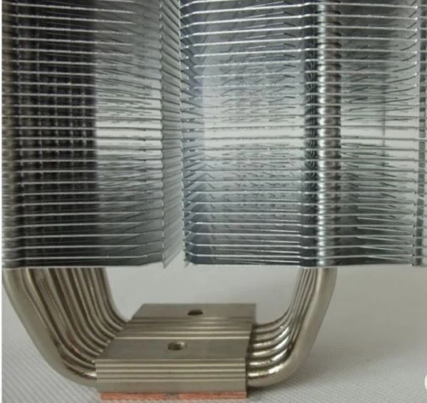 heatpipe through fin 