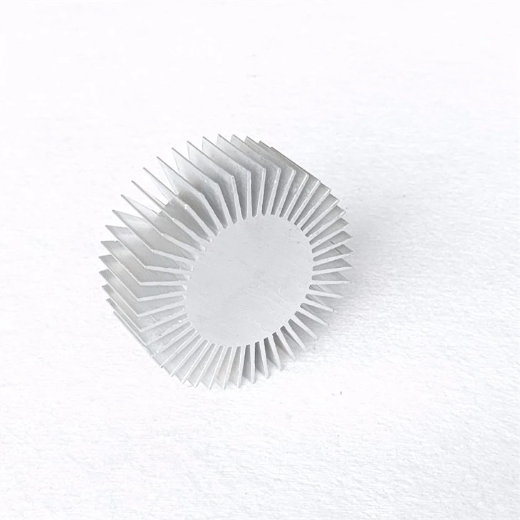 Aluminum Cylindrical Heatsink Extrusion