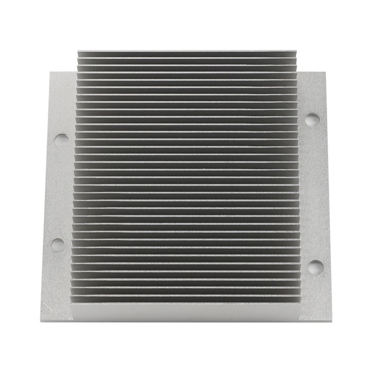 Clear Anodized Extruded Aluminum Radiator