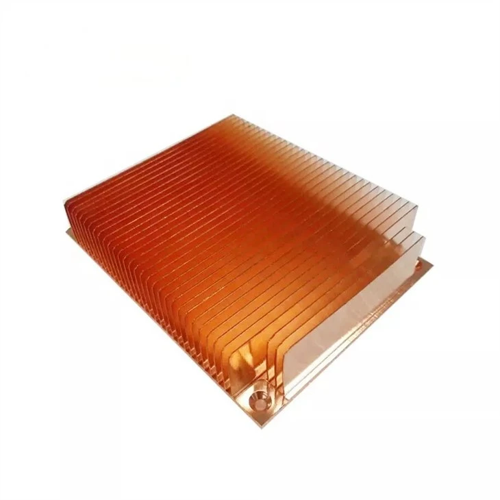 High Density Copper Skived Fin Heat Sink