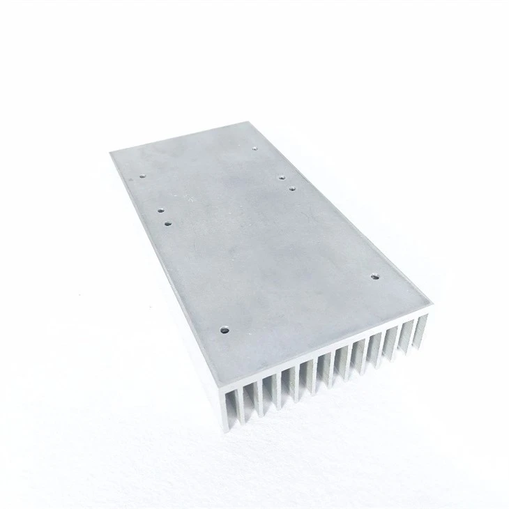 Large Aluminum CNC Machining Extruded Radiator