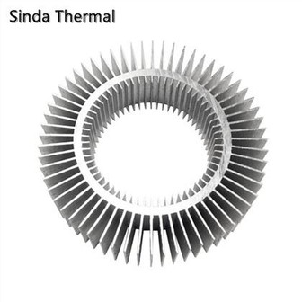 알루미늄 원통형 방열판 압출