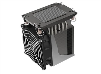 히트 파이프 알루미늄 타워 핀 CPU 방열판