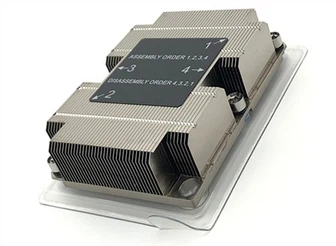 지퍼 핀 방열판